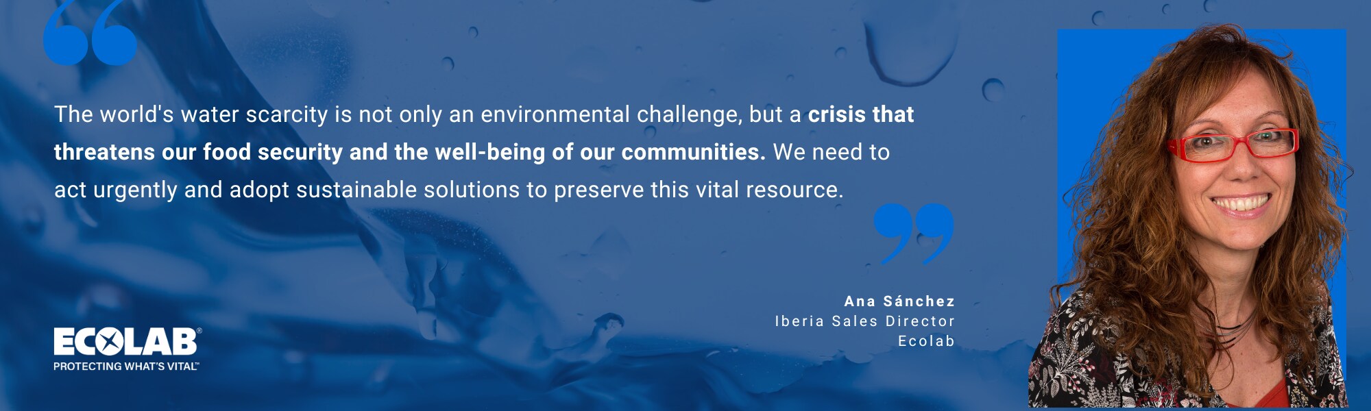 A quote and image of Ana