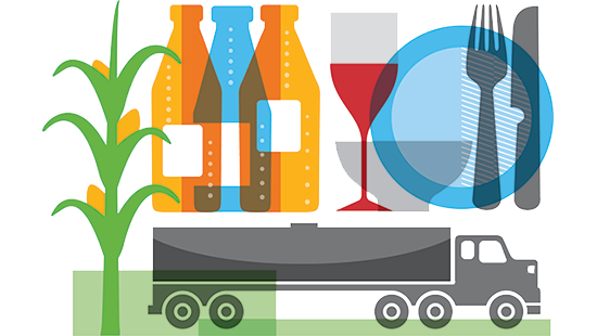 food supply chain diagram