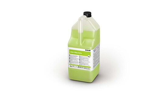 Ecolab's Lime-A-Way-Extra 5L Delimer for Commercial Dishwashers