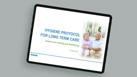 Ecolab Long Term Care Cleaning Protocols