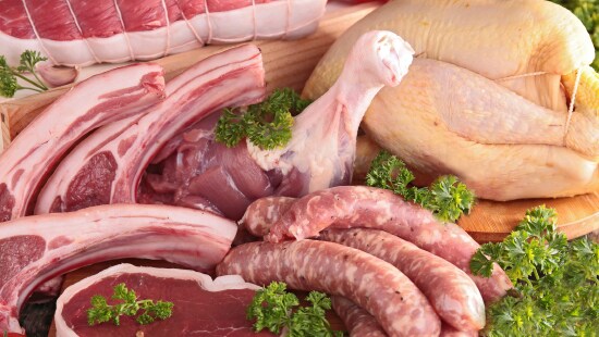 Procesamiento de carne, carne de ave y marisco