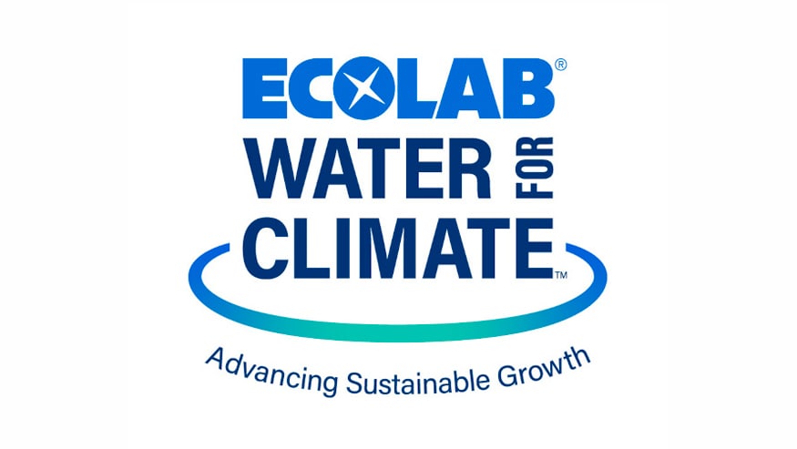 Logo for Ecolab Water for Climate Program